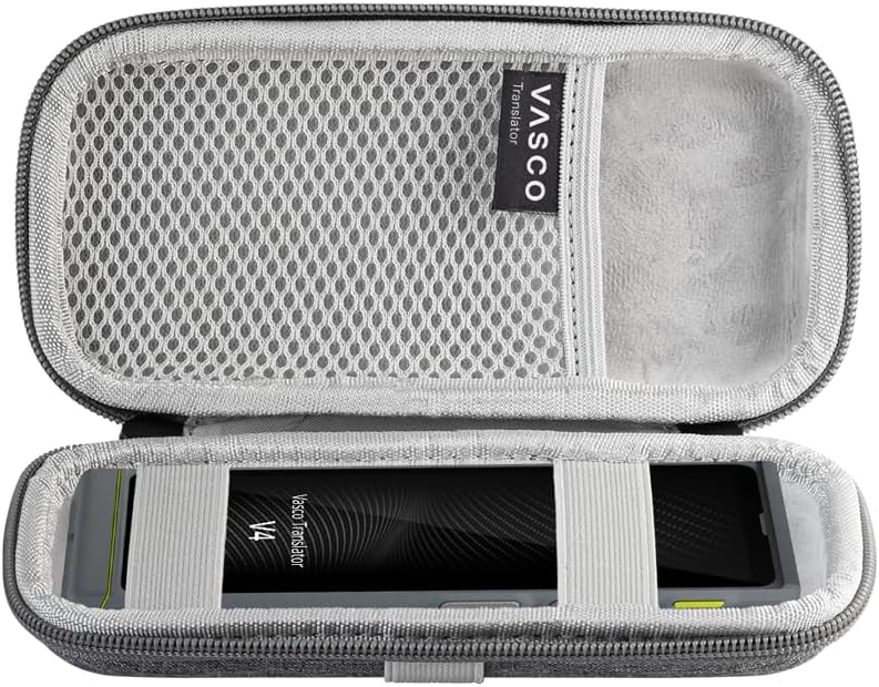 Vasco Electronics Vasco Translator V4 Protective Case, Scratch-Resistant, Zipper Pull, Travel-Friendly Carrying Case - Image 1